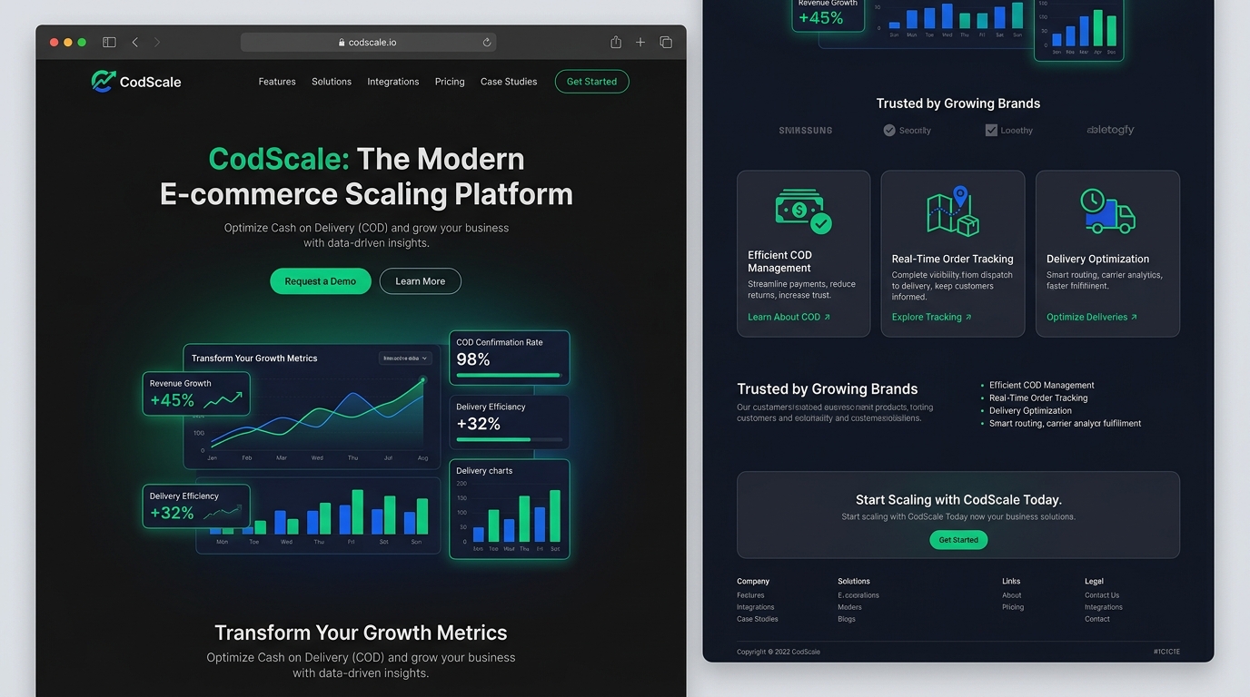 CodScale website screenshot